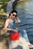 Parchita Tiara Red Bag