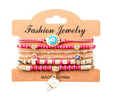 Bohemian Eye Bracelets x 6